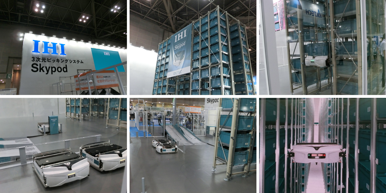 写真9. 3次元ピッキングシステム「Skypod(スカイポッド)」